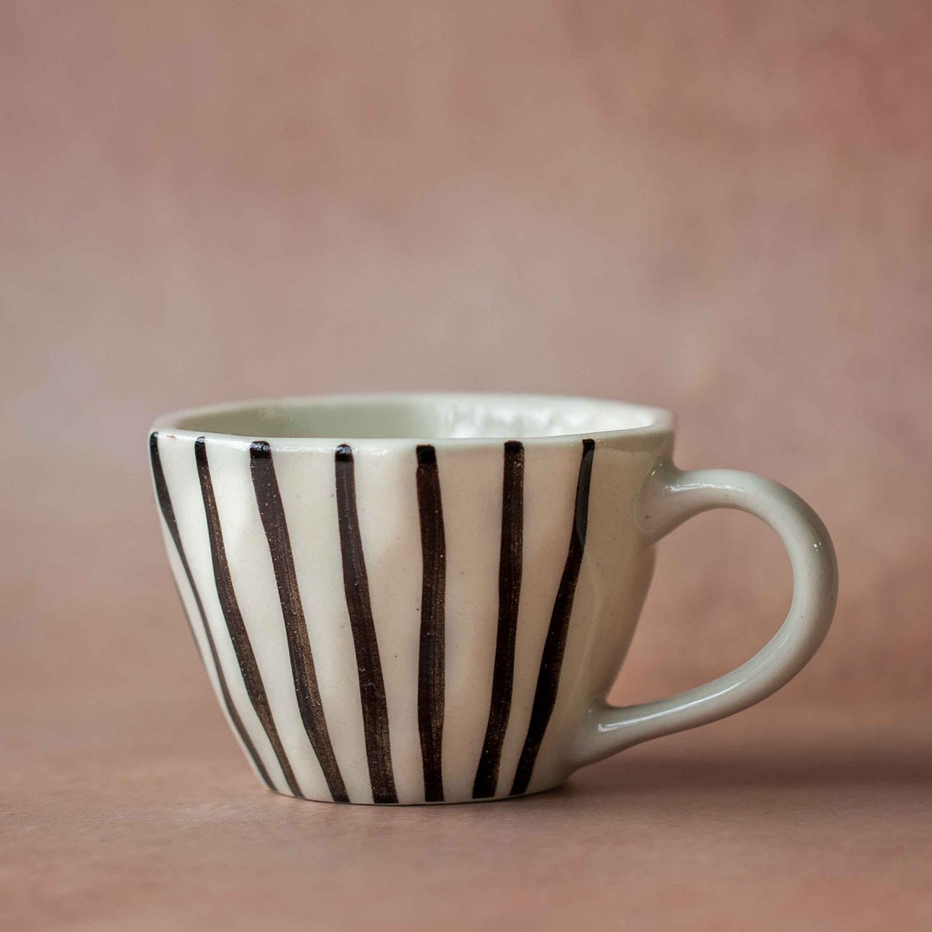ZEBRA SIP COFFEE MUGS SET OF 2
