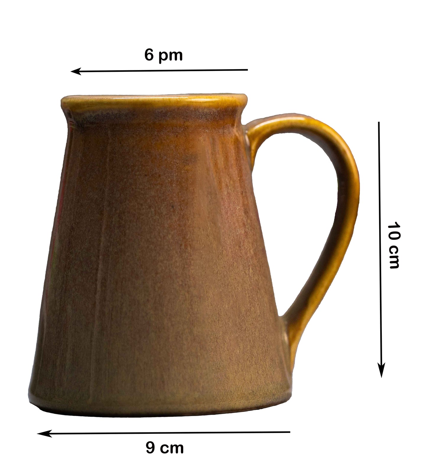 UMBER MILK MUG SET OF 2